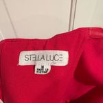 Stella Luce Hot Pink Strapless Romper Photo 4
