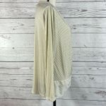 Alfani 3X-Large Top Stretch Twisted Front Long Sleeves V-Neck Metallic Striped Photo 4