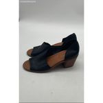 Lucky Brand  Black Leather Mule‎ Heels - Size 8.5M Photo 1
