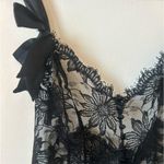 Victoria's Secret Victoria’s Secret Vintage Gold Label Black Lace Bodysuit Lingerie Size Medium Photo 2