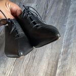 barney's new york  Black Lace-Up Heels Photo 5