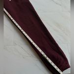 RE/DONE NWT  Burgundy Red Sweatpants Jogger with embroidered front logo  small Photo 8