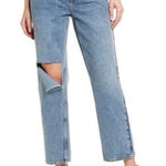 Good American  '90s Duster Straight Leg Jeans Size‎ 28 Photo 0