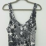  X Intimately Free People Worth The Wait Black White Maxi Slip Dress Photo 2