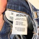 Hudson Jeans NWT Hudson Bullocks High Waist Lace-Up Crop Flare Jeans Photo 4