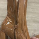 ALDO  Aurellane Nude Patent Leather Block Heel Ankle Stretch Bootie Sz  7 Photo 11