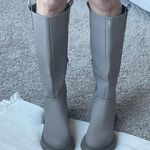 Primark Grey Beige Lug Sole Knee High Boot Photo 0