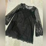 Blu Pepper  women’s dress size med Dark black color Photo 7