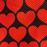 J.Crew red black heart jacquard printed mini bow skirt size 12 Photo 4