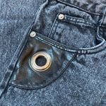 Bonjour Vintage  Goth Hip Hop Punk High Waisted 100% Cotton Jeans Photo 4