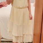 A New Day Yellow Flowy Dress Photo 0