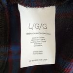 CAbi  moody plaid peplum button down size large Photo 7