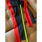 Lovers + Friends Johnny Joggers Black and Fire Red Lace Up Sporty Pants Sz Small Photo 11