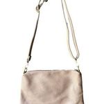 JEN & CO EMMA Adjustable Crossbody Bag Purse Vegan Leather Cream Beige Handbag Tan Photo 0