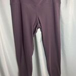 Women’s Plus Size 3XL Mulberry Color Casual Leggings Brand New Above Ankle Purple Photo 0