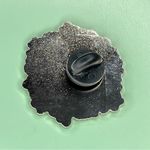 Hot Topic Floral Enamel Pin - Not Today Satan Photo 2