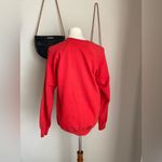 "Are We Having Fun Yet" Red Cow Sweater, Size Large Photo 2