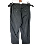 Anthropologie Washed Gray Slouched baggy Trousers Barrel Leg Size 30 Photo 1