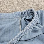 Ralph Lauren Lauren Chambray Off Shoulder Top Womens XL Blue Denim Bell Sleeve Photo 5