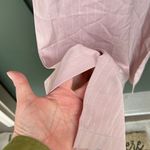 Charlotte Russe  dusty pink pinstripe wide leg jumpsuit, Small Photo 4