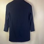 Madewell  Women's Black V-Neck Shift Dress Long Sleeve Size Small Formal Church‎ Photo 6