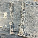 DL1961 Emilie Straight Ultra High Vintage Ankle Super Light Shred Jeans 23 EUC Photo 10