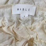 Mable Regency Cream Puff Sleeve Ruched Bodycon Mini Dress Elegant Doll Photo 7