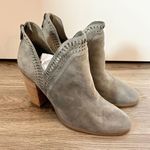 Vince Camuto Fileana Split Shaft Suede Ankle Bootie Gray Size 10 BRAND NEW Photo 1
