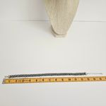 Black thread Y2K choker necklace Silver Photo 6