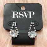 Rsvp Fashion Elegant Clear Gem Earrings Photo 0