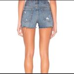 We The Free Free People denim distressed button fly shorts size 25 mid-rise Sofia Photo 5