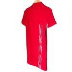 Adidas Dress by Danielle Cathari Red Mock Neck Mini Tech Dress Women’s Size XXS Photo 5