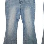 Judy Blue  Knoxville Mid Rise Pin Tack Flare Jean Size 16W Photo 0