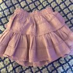 Love Shack Fancy Fancy Love Shack Ruffle Mini Heritage Skirt Photo 0