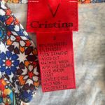 V Cristina Womens Short Sleeve Y2K Embellished Rhinestones Graphic Shirt S Orange Size undefined Photo 8