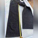 NEW RED VALENTINO WOMENS 42 Black Denim Overalls Made Italy Wide Leg Photo 1