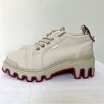 Christian Louboutin NWOB  Panamic Dune Donna Lug-Sole Platform Sneakers in Tan Photo 1