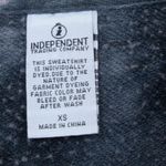 Sand Jam Womens Tie Dye Logo Hoodie Sweatshirt Size XS Pullover Casual Black Photo 3