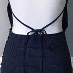 Free People  Intimately plaid open back mini dress Photo 1