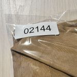 Womens Linen Blend XL Brown Button Pintuck Shirt Blouse Boho Festival Hippie Photo 5