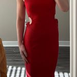 Live to be spoiled Red midi dress Photo 0