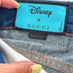Gucci BLUE DISNEY EDITION DENIM ECO-WASHED DONALD DUCK SHORTS Photo 5