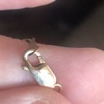 Vintage hand carved leaf nephrite jade gold filled bracelet Photo 7