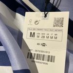 ZARA NWT  STRIPED SHIRT WITH KNOT SILKY CROP medium Photo 7