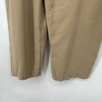 Old Navy  Utility Jumpsuit Brown Wide Leg Pockets Drawstring Sleeveless Size S Photo 4