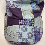 Donna Sharp Baseball Cap patchwork blue paisley print Photo 2