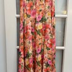 LuLaRoe  Watercolor Pastel Floral Pull-on Maxi Skirt Dress Women’s Size Medium M Photo 9