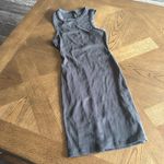 SKIMS COTTON RIB TANK DRESS, BLACK, Size Medium , $60 Photo 5