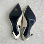 Saint Laurent Saint‎ Laurent Zoe Slingback Pump in Pale Sand Photo 9