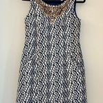Anthropologie Moulinette Soeurs Mulberry Road Wooden Sheath Bead Dress Size 4P Photo 0